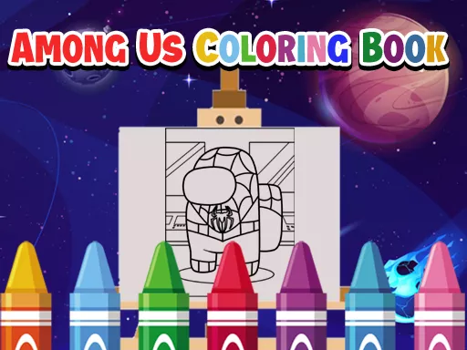 Among Us Coloring Books