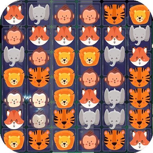 Animals Pairs Match 3