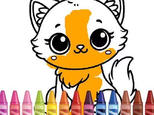 Cute Animals Coloring   Adorable Fun for Kids