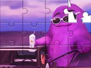 Jigsaw Puzzle: Grimace Shake