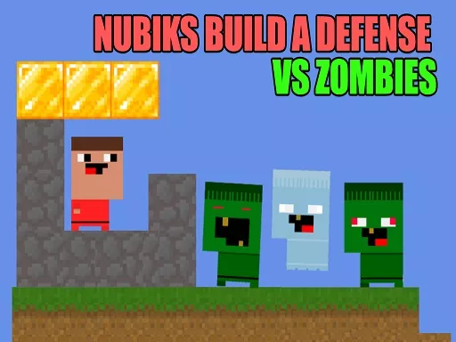 Nubiks build a defense vs zombies