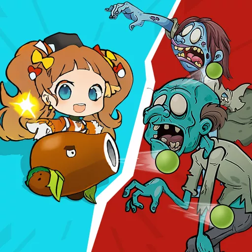 Plant Girl Defense Zombie