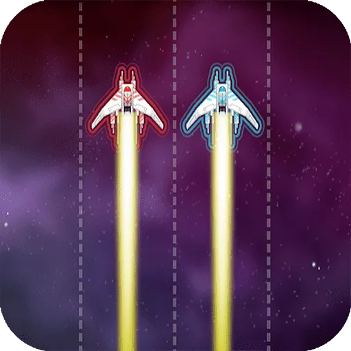 Twin Space Ships